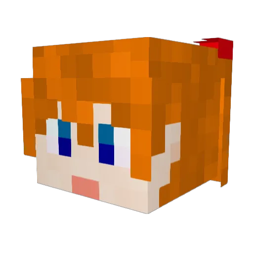 zeroo0210 Minecraft avatar head, 3D render