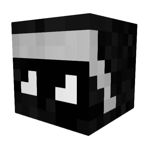 zeroo07 Minecraft avatar head, 3D render