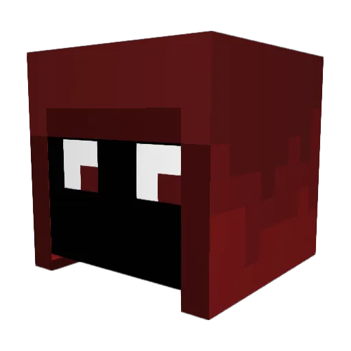 zeror__ Minecraft avatar head, 3D render