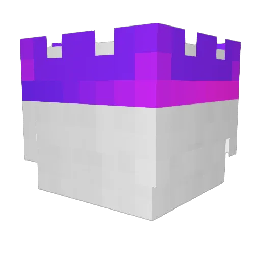 zeroxlageox Minecraft avatar head, 3D render