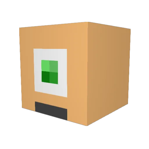 zervun Minecraft avatar head, 3D render