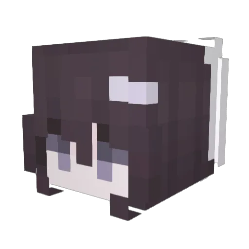 zestyer Minecraft avatar head, 3D render