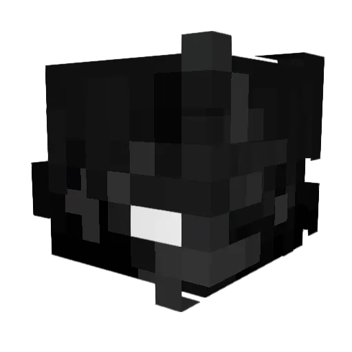 zetin25 Minecraft avatar head, 3D render
