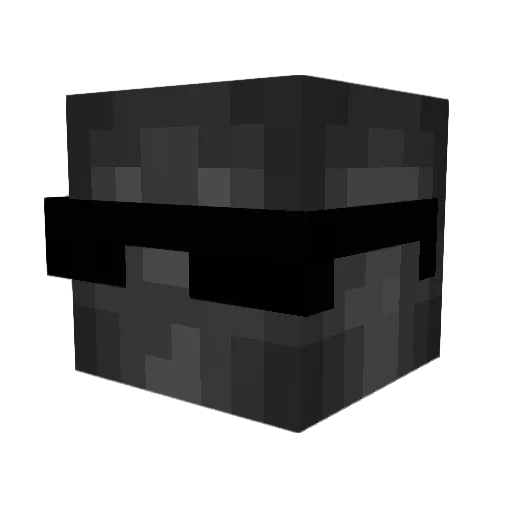 zetoro8 Minecraft avatar head, 3D render