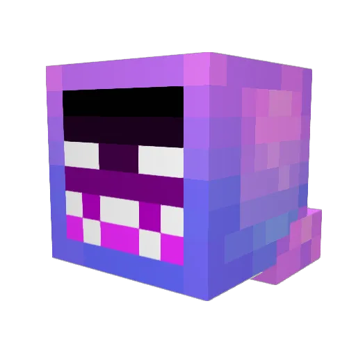zeusbolt110 Minecraft avatar head, 3D render