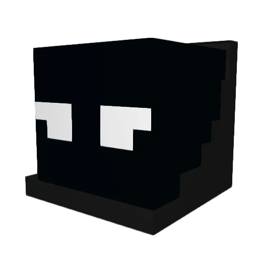 zevo2437 Minecraft avatar head, 3D render