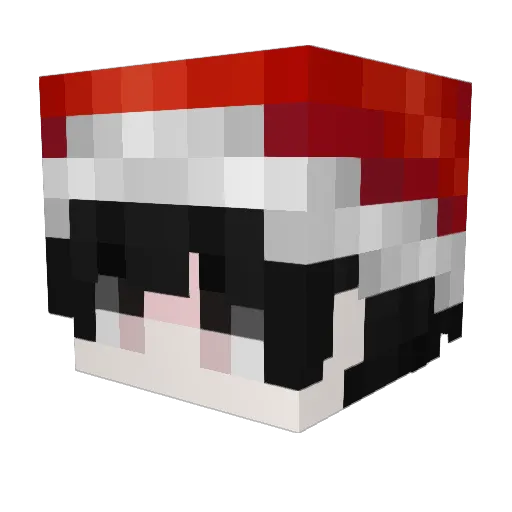 zezin14 Minecraft avatar head, 3D render