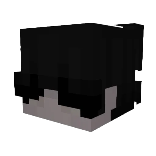 zezlx Minecraft avatar head, 3D render