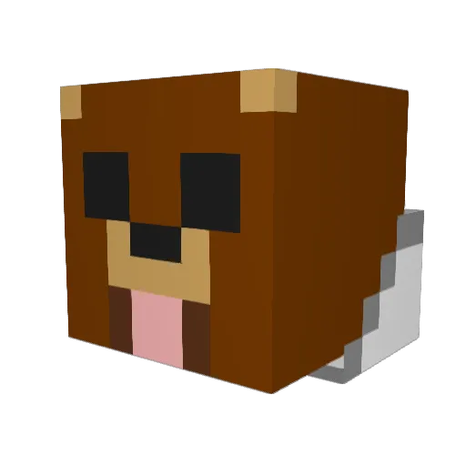 zh3299 Minecraft avatar head, 3D render