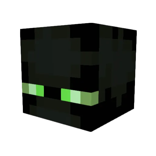 zhainel Minecraft avatar head, 3D render