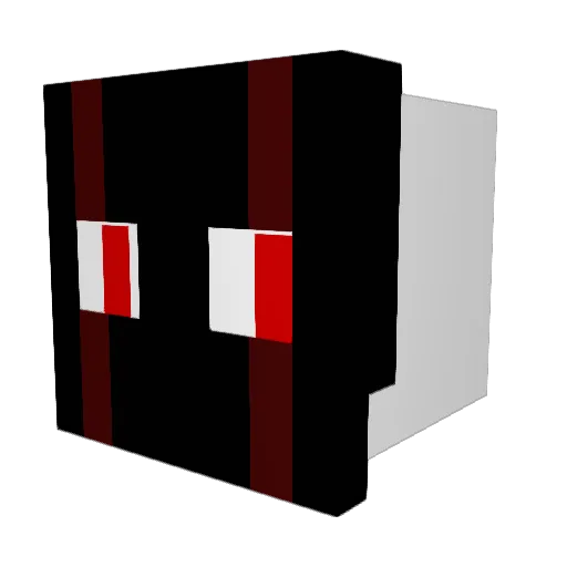 zhanggggg Minecraft avatar head, 3D render
