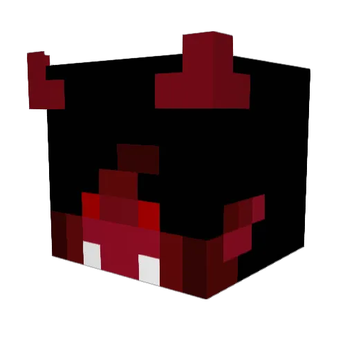 zheka01 Minecraft avatar head, 3D render