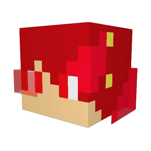 zhi__cheng Minecraft avatar head, 3D render