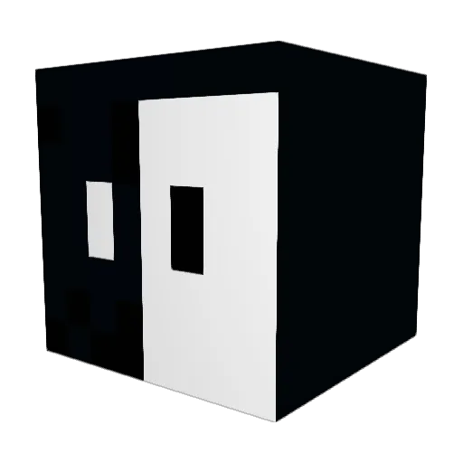 zhipeilol_4 Minecraft avatar head, 3D render
