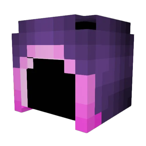 zhou1472 Minecraft avatar head, 3D render