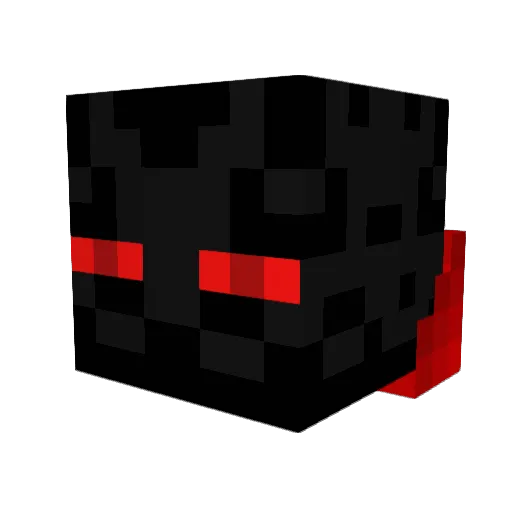 zhs10 Minecraft avatar head, 3D render