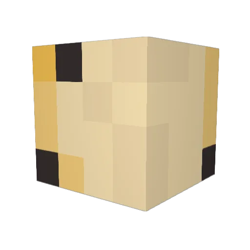 ziad87 Minecraft avatar head, 3D render