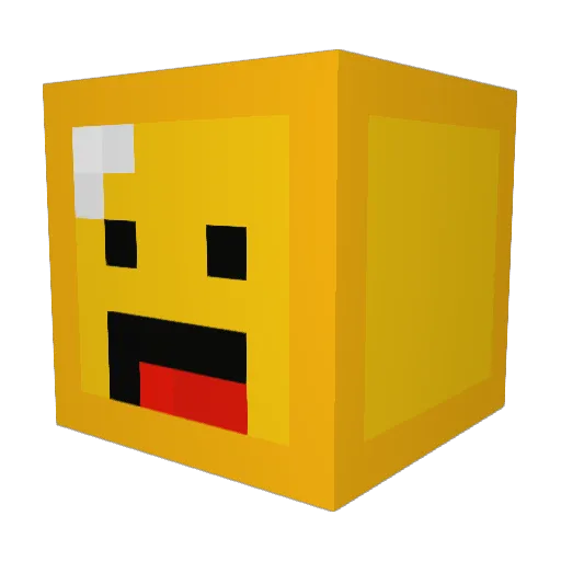 zick605 Minecraft avatar head, 3D render