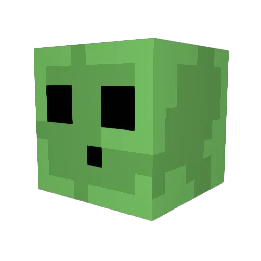 ziclag Minecraft avatar head, 3D render
