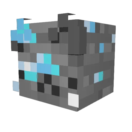 zifeng0216 Minecraft avatar head, 3D render