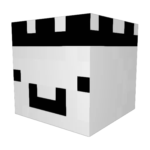 zig2014 Minecraft avatar head, 3D render
