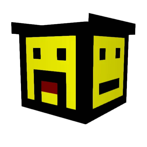 zig_and_awesome Minecraft avatar head, 3D render