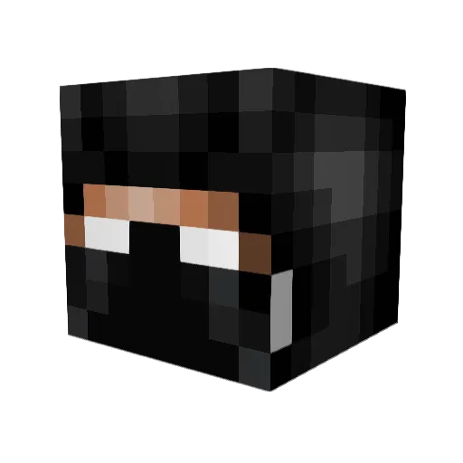 ziggster321 Minecraft avatar head, 3D render