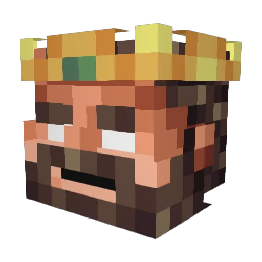 ziggy30 Minecraft avatar head, 3D render