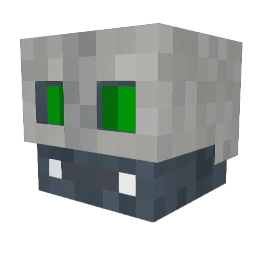 ziggyallen Minecraft avatar head, 3D render