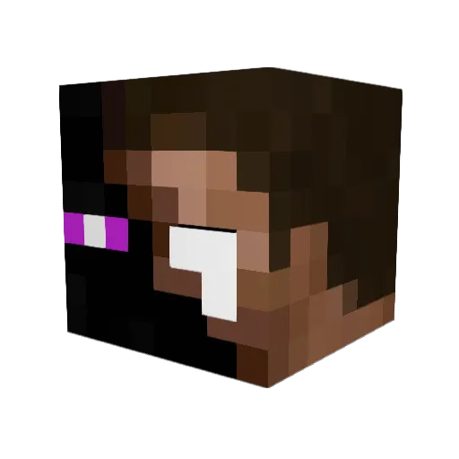 zilli35011 Minecraft avatar head, 3D render