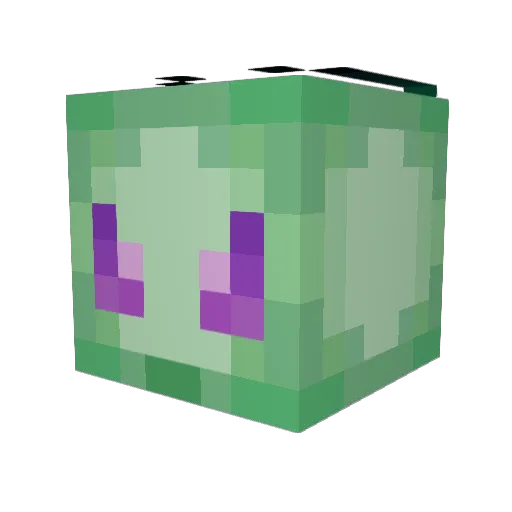 zim84 Minecraft avatar head, 3D render