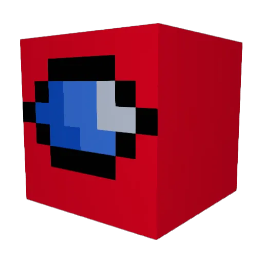 zimakkkk Minecraft avatar head, 3D render