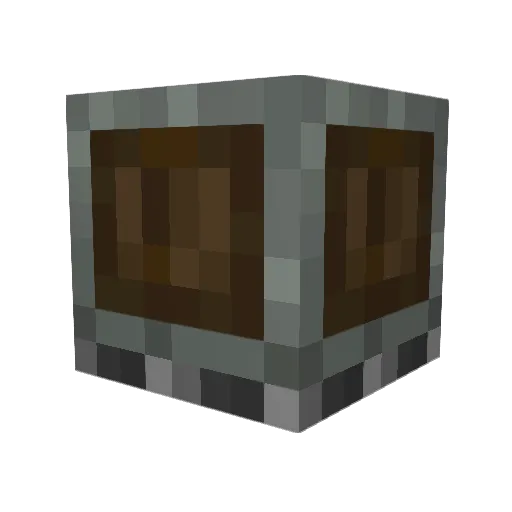 zinbeiZane Minecraft avatar head, 3D render