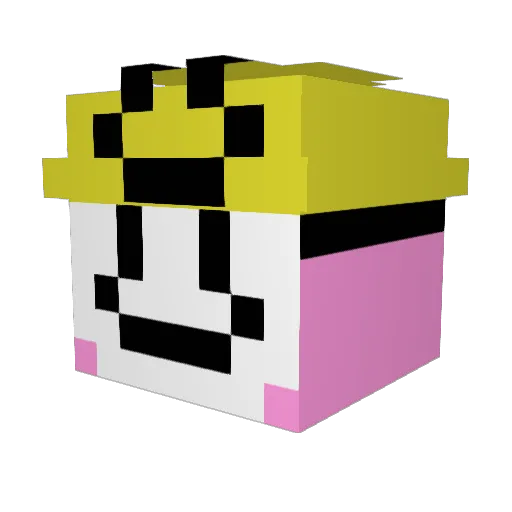 zingebobmtf Minecraft avatar head, 3D render