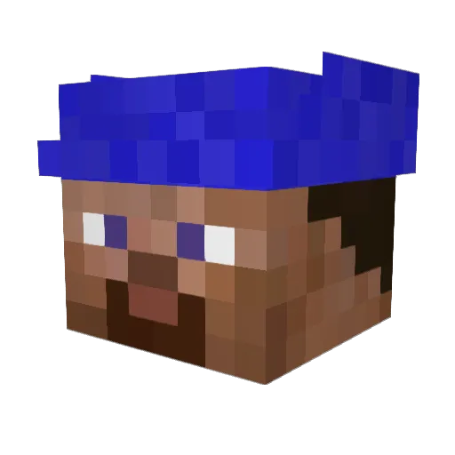 zinger250098 Minecraft avatar head, 3D render