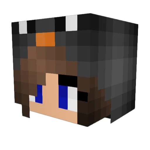 zingy25 Minecraft avatar head, 3D render