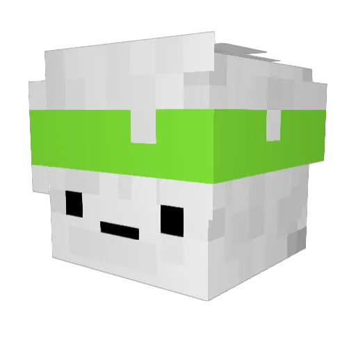 zink1999 Minecraft avatar head, 3D render