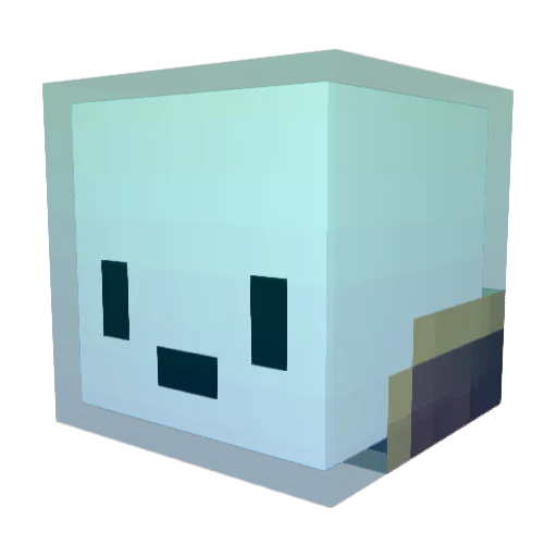 zinkyufox Minecraft avatar head, 3D render