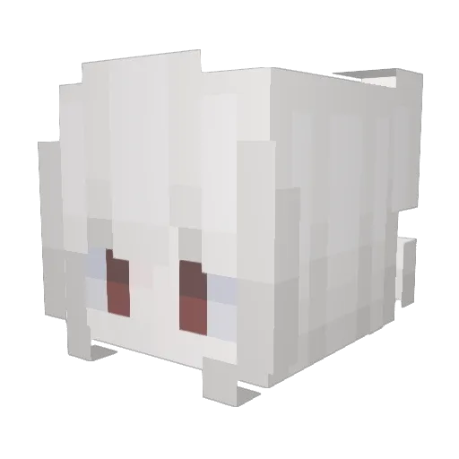 zinox_uwu Minecraft avatar head, 3D render
