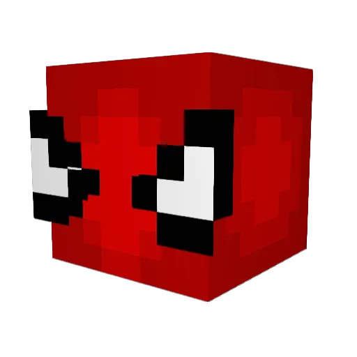 ziocrucco2011 Minecraft avatar head, 3D render