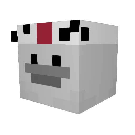 ziomeknieleon Minecraft avatar head, 3D render