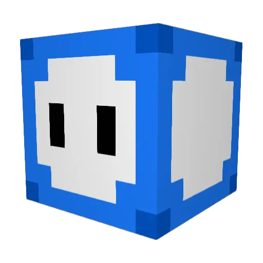 ziphapso Minecraft avatar head, 3D render