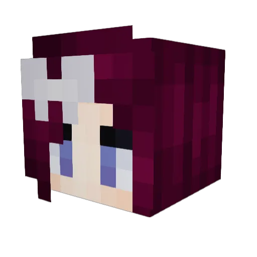zipperz45 Minecraft avatar head, 3D render
