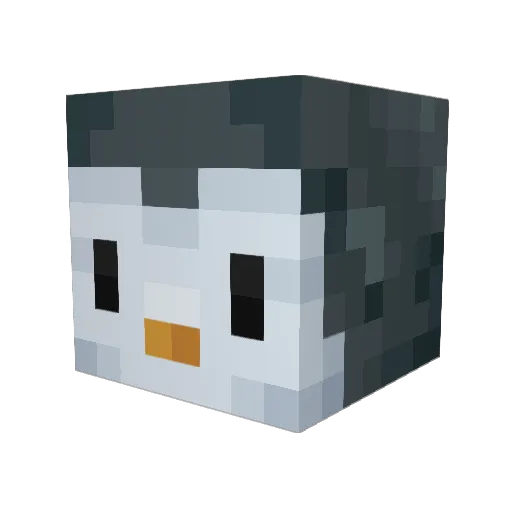 zipzone909 Minecraft avatar head, 3D render