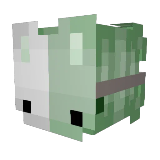 zira42 Minecraft avatar head, 3D render