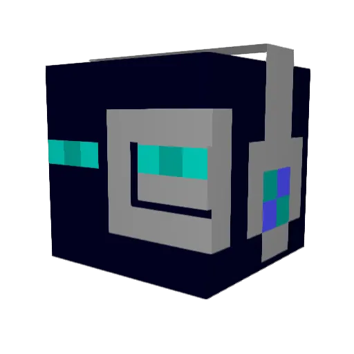 ziron51 Minecraft avatar head, 3D render