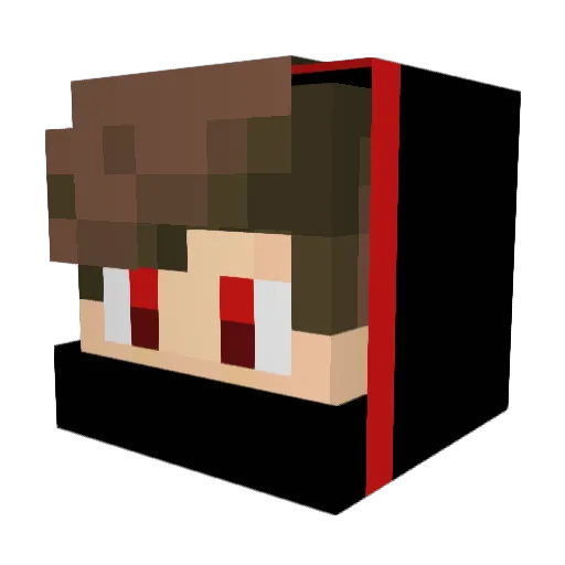 zitoune98 Minecraft avatar head, 3D render
