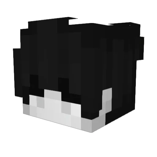 ziue Minecraft avatar head, 3D render