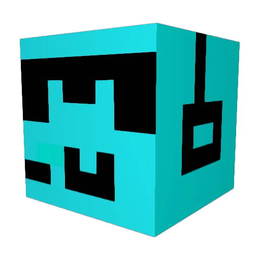 ziv32 Minecraft avatar head, 3D render
