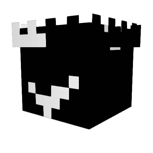 ziv999 Minecraft avatar head, 3D render